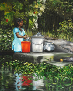 Isabell Heusinger Malerei Weltreise Indien